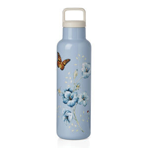Lenox Butterfly Meadow Light Blue Insulated Water Bottle NO COLOR METAL 895743