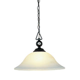 Billiard Motif 16'' Wide 1-Light Pendant - Matte Black PN0161 Elk Lighting