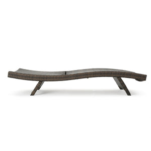 English Elm Christopher Knight Home® - Salem Pe Wicker Chaise Lounge Set – Premium Outdoor Comfort With Mocha Finish, No Assembly Required 52005.00ALUMCAMP2