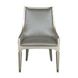 Zoey Upholstered Arm Chair 2/ctn Silver P344271 Pulaski Furniture