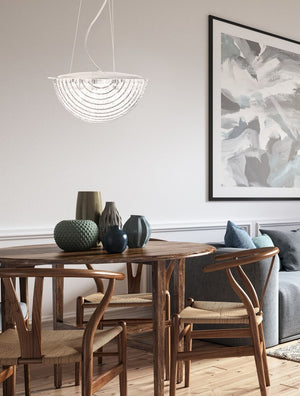 Safavieh Jossen Pendant Clear/Silver Hardware PND6004A