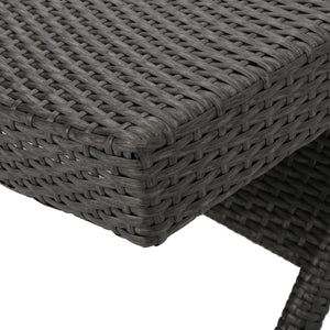 English Elm Christopher Knight Home® - Salem Pe Wicker Chaise Lounge - Adjustable Outdoor Comfort In Stylish Grey For Patios & Pools 52005.00ARMGRY