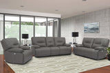 Parker House Parker Living Spartacus - Haze Power Reclining Sofa Haze 70% Polyester, 30% PU (W) MSPA#832PH-HAZ