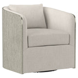 Eliot Fabric Swivel Chair (Made to Order)