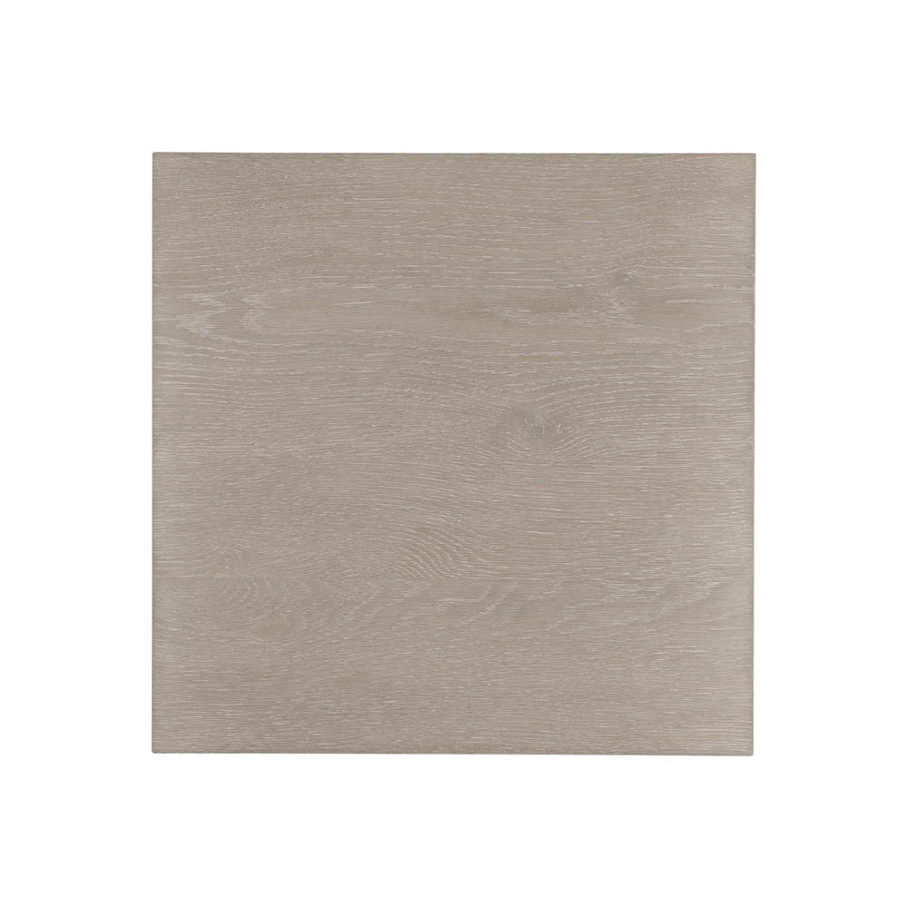 Bernhardt Bernhardt Norden Side Table With Half-Circle Top, Larza Wire-Brushed Oak, Sculptural Minimalist Design 545125