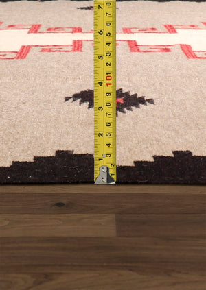 Pasargad Tuscany Collection Handwoven Geometric 100% Wool Area Rug For Timeless Home Elegance   Pnt-101 8x10