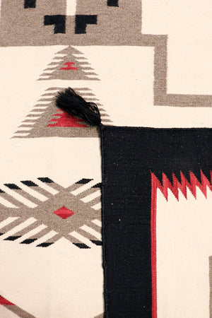 Pasargad Tuscany Collection Reversible Wool Area Rug - Modern Geometric Design For Any Space   Pnt-184 6x8