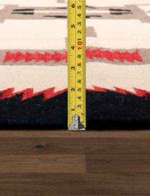 Pasargad Tuscany Collection Reversible Wool Area Rug - Modern Geometric Design For Any Space   Pnt-184 6x8