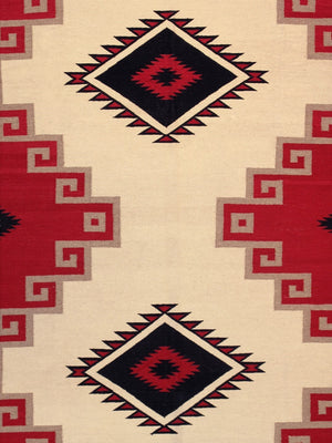 Pasargad Tuscany Collection Handwoven Geometric 100% Wool Area Rug For Timeless Home Elegance   Pnt-196 9x12