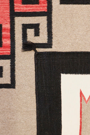 Pasargad Tuscany Collection Reversible Wool Area Rug - Modern Geometric Design For Any Space   Pnt-237 9x12