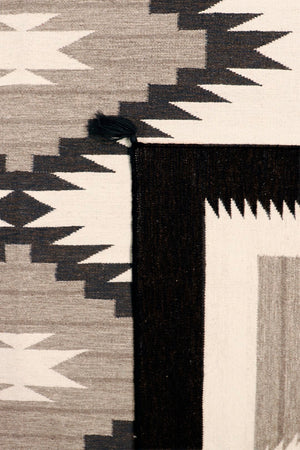 Pasargad Tuscany Collection Handwoven Geometric 100% Wool Area Rug For Timeless Home Elegance   Pnt-242 8x10