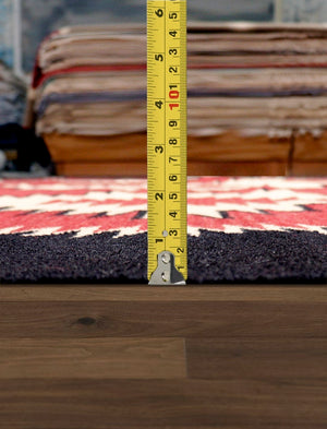 Pasargad Tuscany Collection Handwoven Geometric 100% Wool Area Rug For Timeless Home Elegance   Pnt-282 9x12