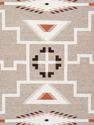 Pasargad Tuscany Collection Reversible Wool Area Rug - Modern Geometric Design For Any Space   Pnt-284 5x7