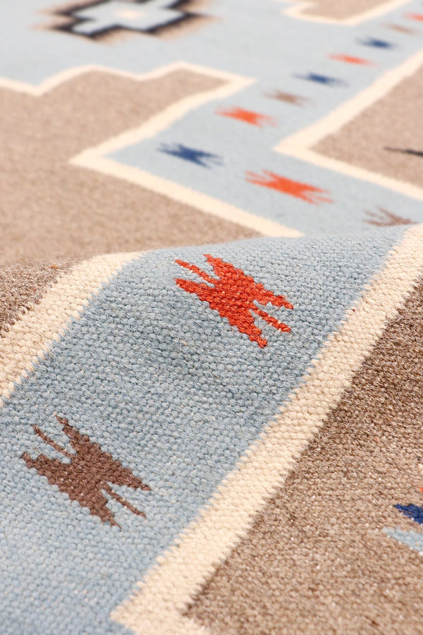 Pasargad Tuscany Collection Reversible Wool Area Rug - Modern Geometric Design For Any Space   Pnt-288 6x9