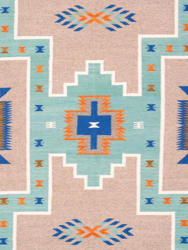 Pasargad Tuscany Collection Reversible Wool Area Rug - Modern Geometric Design For Any Space   Pnt-289 6x9