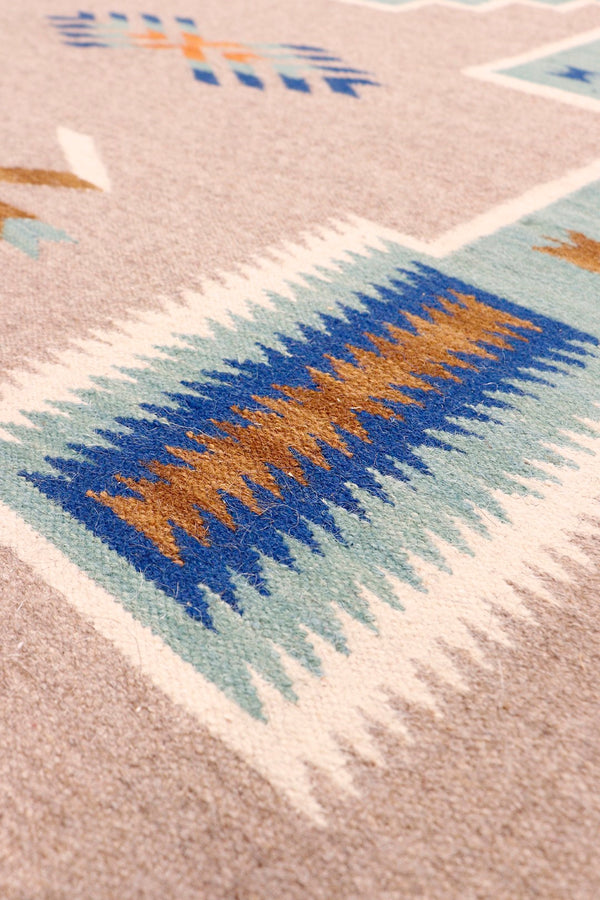 Pasargad Tuscany Collection Reversible Wool Area Rug - Modern Geometric Design For Any Space   Pnt-289 6x9