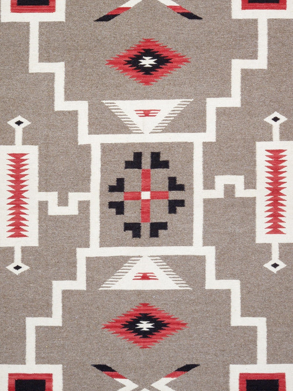 Pasargad Tuscany Collection Reversible Wool Area Rug - Modern Geometric Design For Any Space   Pnt-293 5x7
