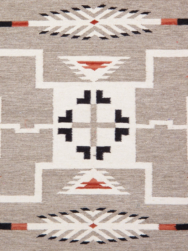 Pasargad Tuscany Collection Reversible Wool Area Rug - Modern Geometric Design For Any Space   Pnt-299 9x12