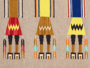 Pasargad Tuscany Collection Reversible Wool Area Rug - Modern Geometric Design For Any Space   Pnt-301 3x5