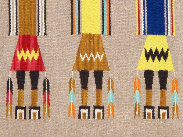 Pasargad Tuscany Collection Reversible Wool Area Rug - Modern Geometric Design For Any Space   Pnt-301 3x5