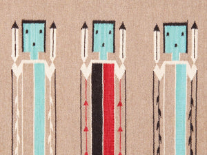 Pasargad Tuscany Collection Reversible Wool Area Rug - Modern Geometric Design For Any Space   Pnt-302 4x6