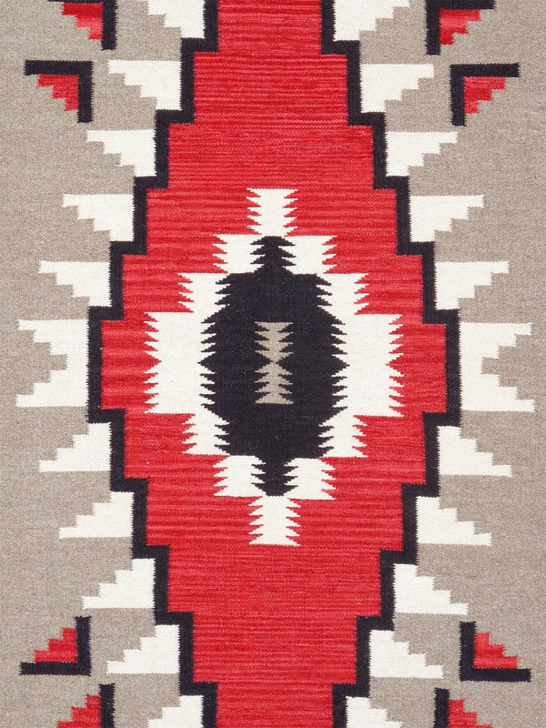 Pasargad Tuscany Collection Reversible Wool Area Rug - Modern Geometric Design For Any Space   Pnt-303 4x6