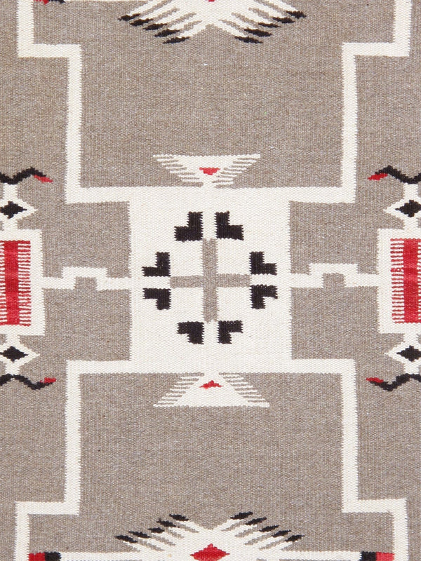 Pasargad Tuscany Collection Reversible Wool Area Rug - Modern Geometric Design For Any Space   Pnt-321 4x6