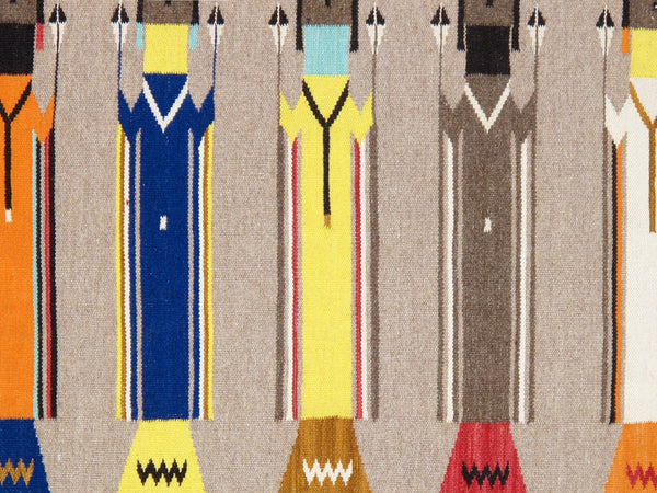 Pasargad Tuscany Collection Reversible Wool Area Rug - Modern Geometric Design For Any Space   Pnt-324 4x6