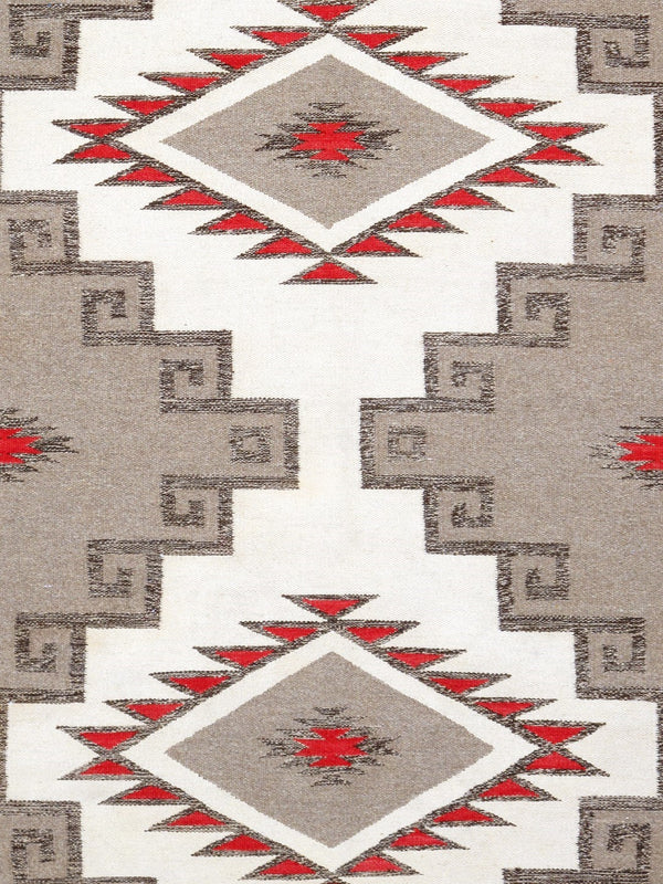Pasargad Tuscany Collection Reversible Wool Area Rug - Modern Geometric Design For Any Space   Pnt-332 5x7