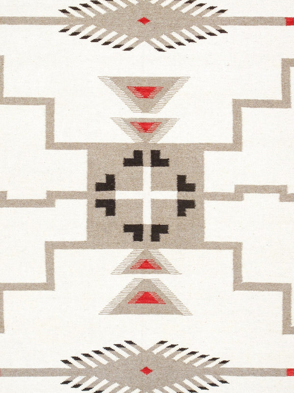 Pasargad Tuscany Collection Reversible Wool Area Rug - Modern Geometric Design For Any Space   Pnt-337 8x10