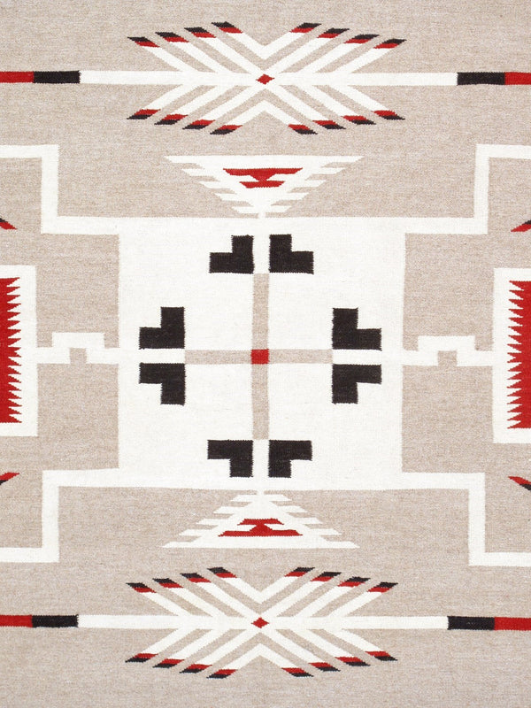 Pasargad Tuscany Collection Reversible Wool Area Rug - Modern Geometric Design For Any Space   Pnt-338 8x10