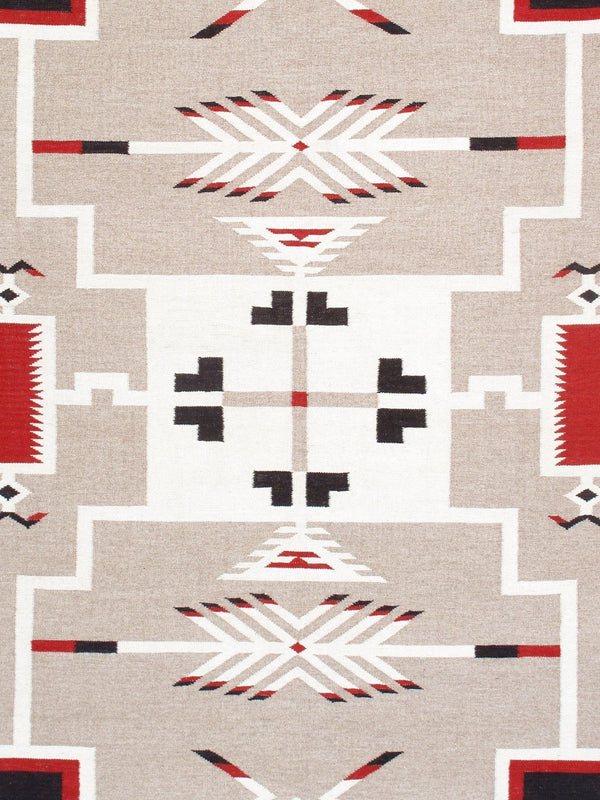 Pasargad Tuscany Collection Reversible Wool Area Rug - Modern Geometric Design For Any Space   Pnt-339 8x10