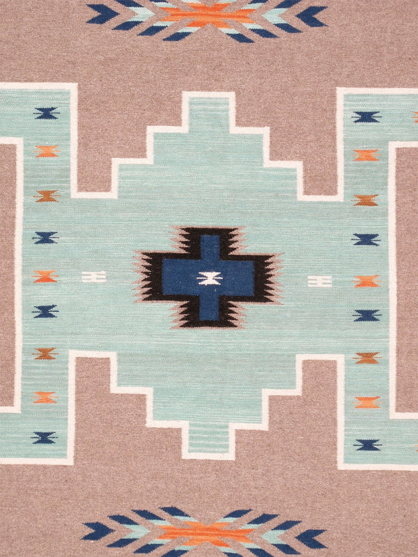 Pasargad Tuscany Collection Reversible Wool Area Rug - Modern Geometric Design For Any Space   Pnt-351 9x12