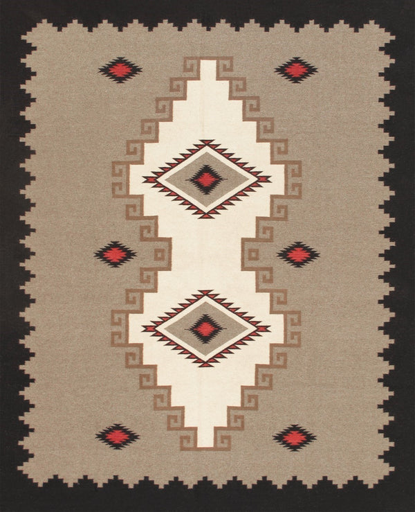 Pasargad Tuscany Collection Handwoven Geometric 100% Wool Area Rug For Timeless Home Elegance   Pnt-357 8x10
