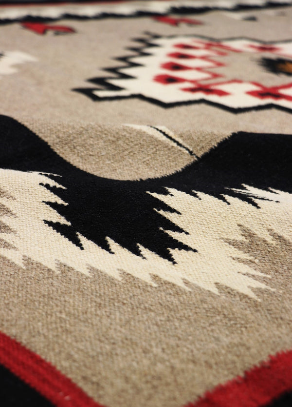 Pasargad Tuscany Collection Handwoven Geometric 100% Wool Area Rug For Timeless Home Elegance   Pnt-358 8x10