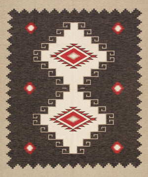 Pasargad Tuscany Collection Handwoven Geometric 100% Wool Area Rug For Timeless Home Elegance   Pnt-361 8x10