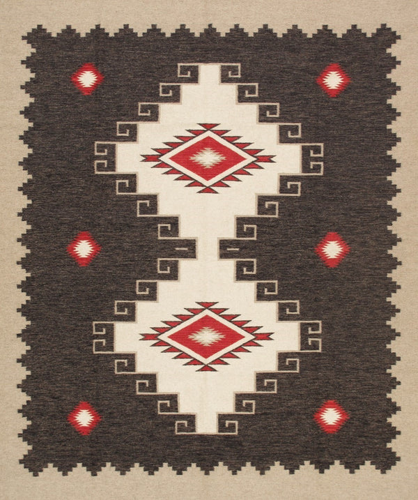 Pasargad Tuscany Collection Handwoven Geometric 100% Wool Area Rug For Timeless Home Elegance   Pnt-361 8x10