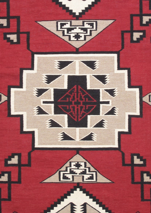 Pasargad Tuscany Collection Handwoven Geometric 100% Wool Area Rug For Timeless Home Elegance   Pnt-362 8x10