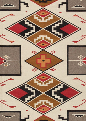 Pasargad Tuscany Collection Handwoven Geometric 100% Wool Area Rug For Timeless Home Elegance   Pnt-363 8x10