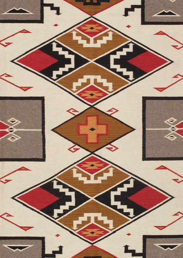 Pasargad Tuscany Collection Handwoven Geometric 100% Wool Area Rug For Timeless Home Elegance   Pnt-363 8x10