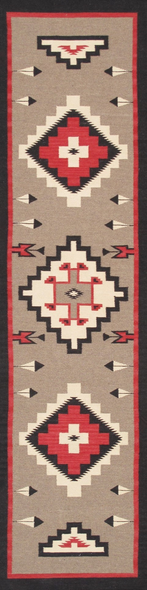 Pasargad Tuscany Collection Handwoven Geometric 100% Wool Area Rug For Timeless Home Elegance   Pnt-366 2.06x12