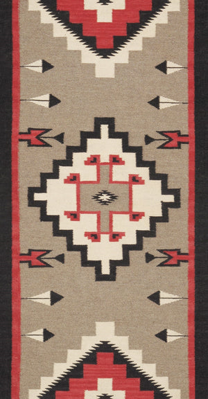 Pasargad Tuscany Collection Handwoven Geometric 100% Wool Area Rug For Timeless Home Elegance   Pnt-366 2.06x12