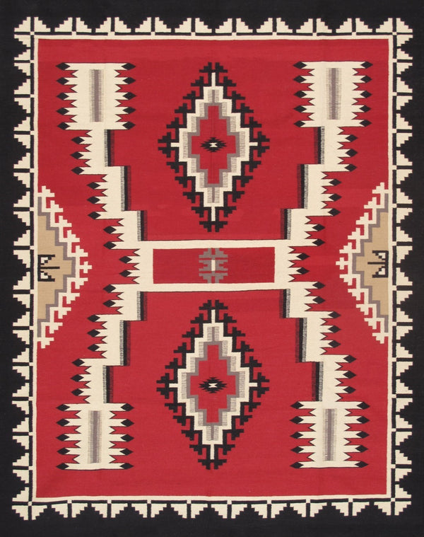 Pasargad Tuscany Collection Handwoven Geometric 100% Wool Area Rug For Timeless Home Elegance   Pnt-368 9x12