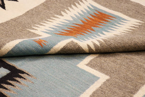 Pasargad Tuscany Collection Handwoven Geometric 100% Wool Area Rug For Timeless Home Elegance   Pnt-369 9x12