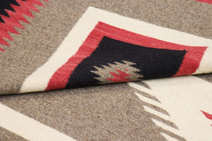 Pasargad Tuscany Collection Handwoven Geometric 100% Wool Area Rug For Timeless Home Elegance   Pnt-370 9x12