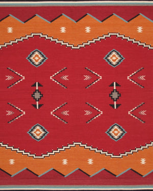 Pasargad Tuscany Collection Handwoven Geometric 100% Wool Area Rug For Timeless Home Elegance   Pnt-372 8x10