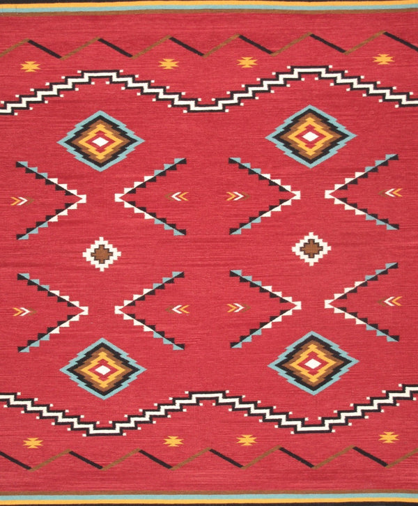 Pasargad Tuscany Collection Handwoven Geometric 100% Wool Area Rug For Timeless Home Elegance   Pnt-374 8x10