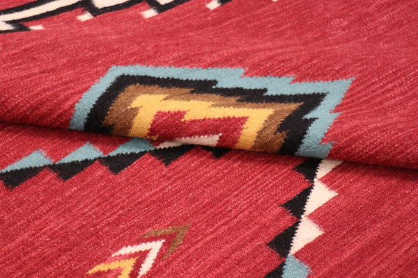 Pasargad Tuscany Collection Handwoven Geometric 100% Wool Area Rug For Timeless Home Elegance   Pnt-374 8x10