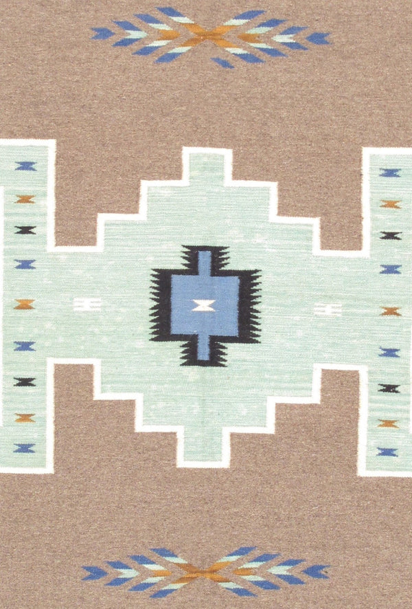 Pasargad Tuscany Collection Handwoven Geometric 100% Wool Area Rug For Timeless Home Elegance   Pnt-375 8x10