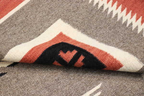 Pasargad Tuscany Collection Handwoven Geometric 100% Wool Area Rug For Timeless Home Elegance   Pnt-377 8x10